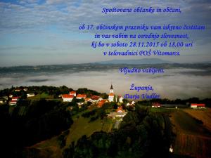 Čestitka občinski praznik